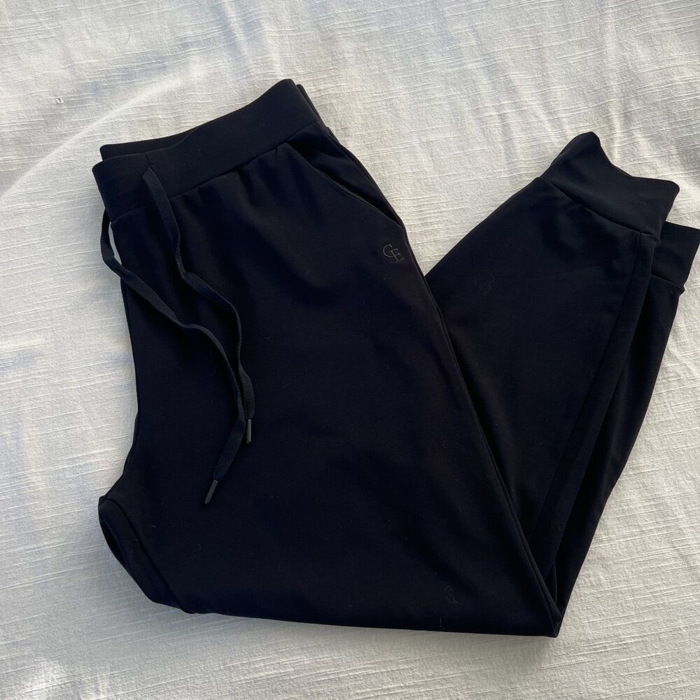 NWOT Cozy Earth Women's Black Brushed Bamboo Joggers Size Large